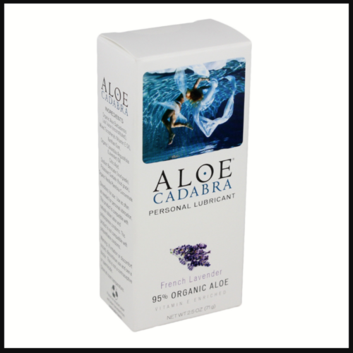 Aloe Cadabra Natural Personal Lubricant French Lavender box