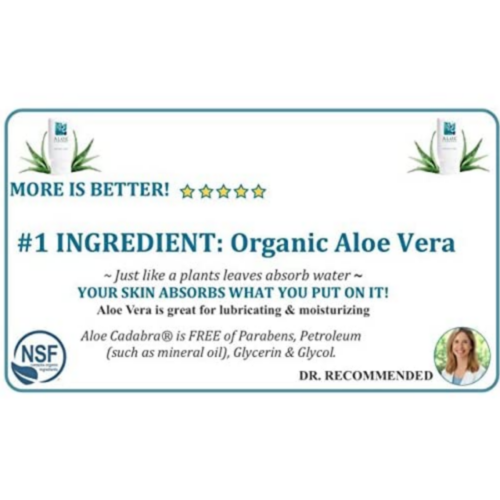 Aloe Cadabra Organic Personal Lubricant recommendation