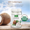 Anjou Organic Extra Virgin Coconut Oil USDA certified