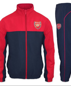 Arsenal FC Official Soccer Jacket and Pants Tracksuit Set