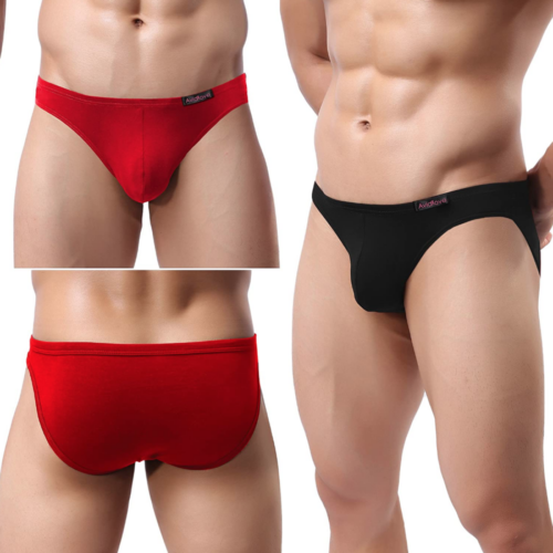 Avidlove Underwear Men's Low Rise Stretch Hip Briefs