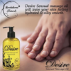 Desire Sensual Massage Oil in use
