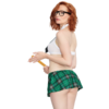 Dreamgirl Extra-Curricular Cutie Costume back zoom