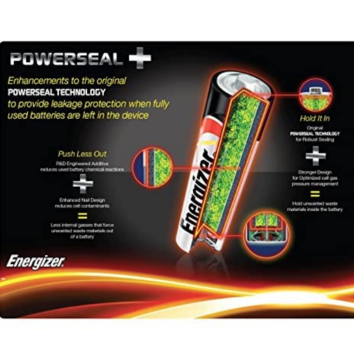 Energizer Max Premium AA Batteries PowerSeal
