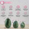 Green Hellu Jade Yoni Eggs – Predrilled Jade Egg Set of 3 benefits