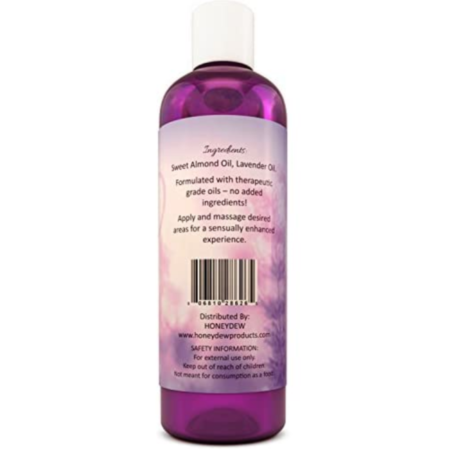 Honeydew Lick Me Edible Massage Oil Sensual Lavender 8oz 