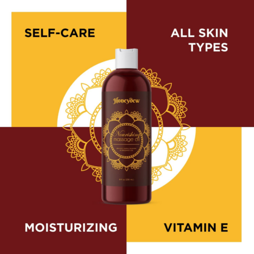 Honeydew Nourishing Massage Oil for Erotic Massages for all skin types