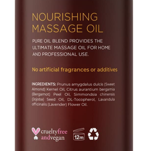 Honeydew Nourishing Massage Oil for Erotic Massages ingredients