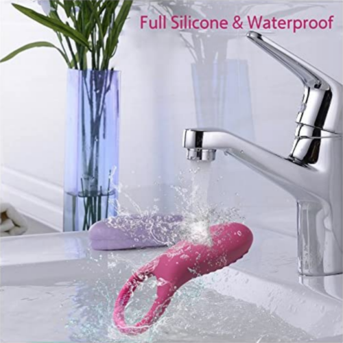 IMO Full Silicone Vibrating Cock Ring waterproof