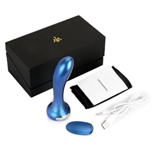IMO USB Rechargeable Vibrating Anal Plug box contents