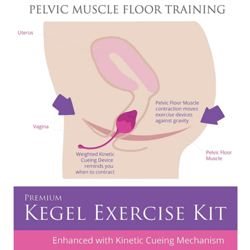 IntiFit Premium Kegel Exercise Kit how to sue