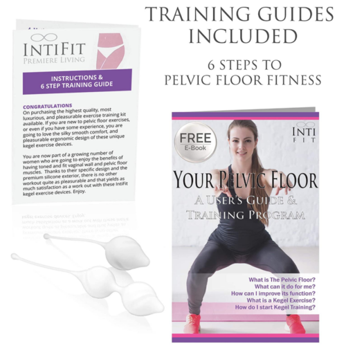 IntiFit Premium Kegel Exercise Kit training guides