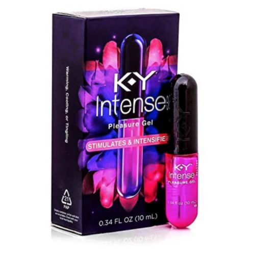 K-Y Intense Pleasure Gel 0.34 oz old package