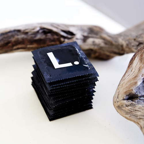 L. Ultra Thin Vegan-Friendly Lubricated Latex Condoms singles