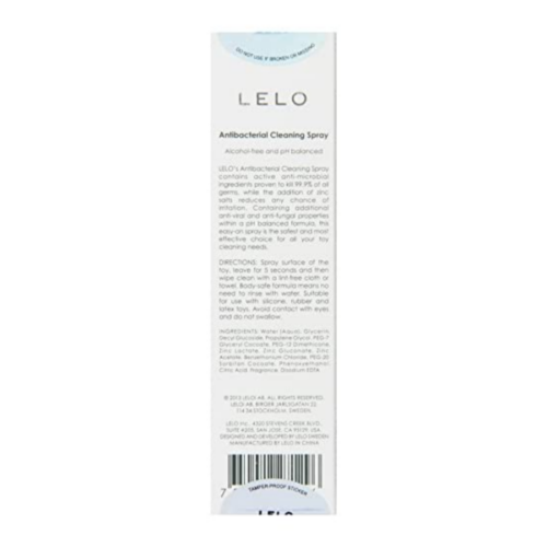 LELO Adult Toy Cleaning Spray box