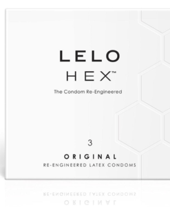 LELO HEX Original Latex Condoms 3 Pack