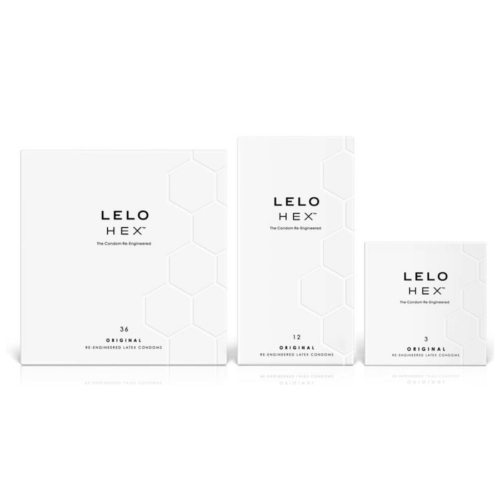 LELO HEX Original Latex Condoms