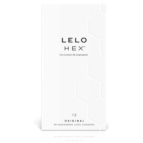 LELO HEX Original Luxury Condoms 12 Pack