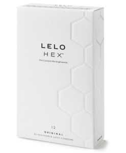 LELO HEX Original Luxury Condoms 12 Pack