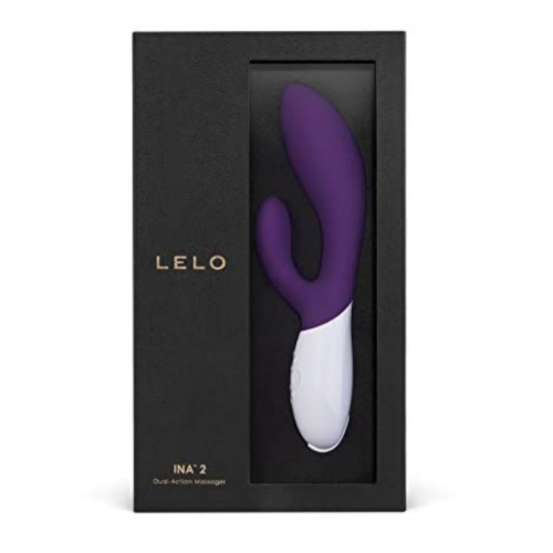 LELO INA 2 Purple Luxury Rabbit Vibrator box
