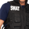 Leg Avenue Men's 4 Piece SWAT Costume shoulder