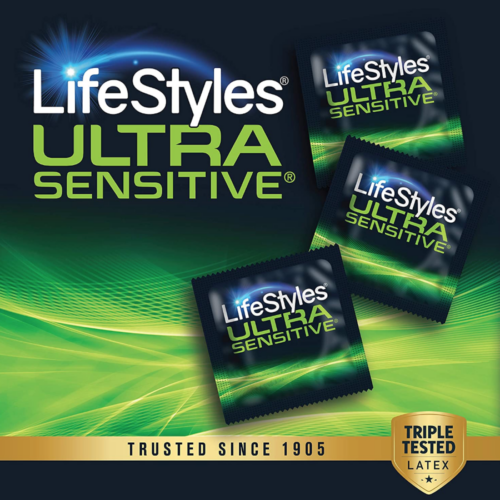 LifeStyles Ultra Sensitive Condoms 40 Ct singles