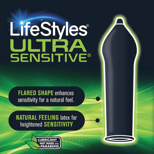 LifeStyles Ultra Sensitive Condoms 40 Ct specs