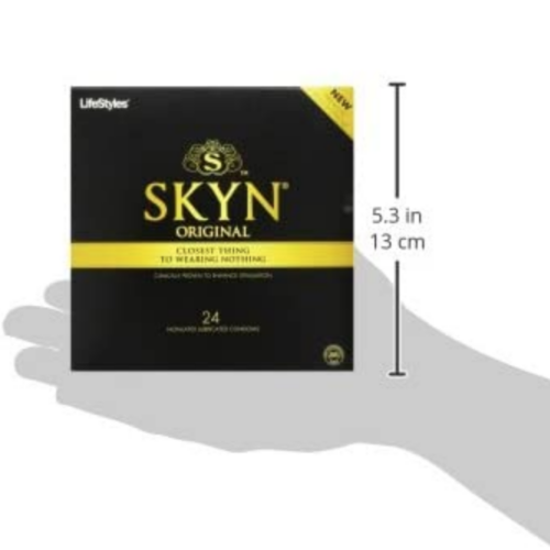 Lifestyles SKYN Original Condoms 24 Count size
