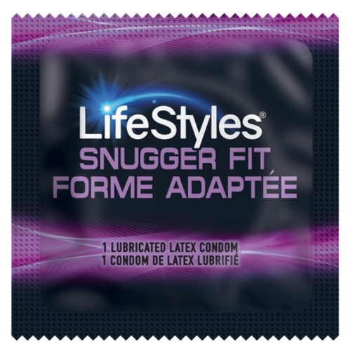 Lifestyles Snugger Fit Lubricated Latex Condoms