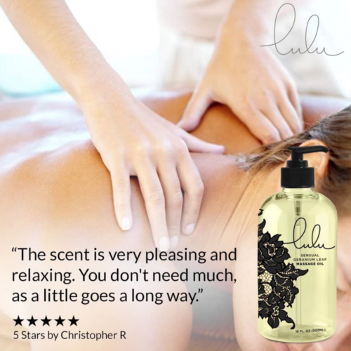 Lulu Sensual Massage Oil ffedback