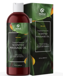 Maple Holistics Tropical Passions Scented Massage Oil
