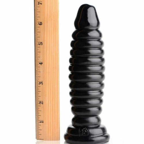 Master Series Obsession 11 Ribbed Butt Plug size