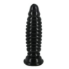 Master Series Obsession 11 Ribbed Butt Plug standing