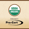 Nature's Way Organic Extra Virgin Coconut Oil certificate