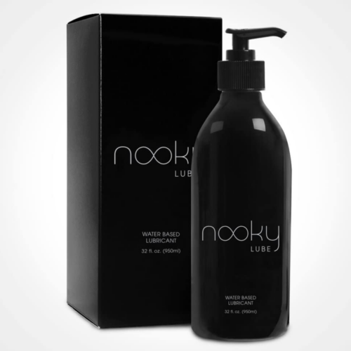 Nooky Lube Personal Water Based Lube 32oz with box