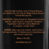 Nooky Orange Blossom Massage Oil 16oz label