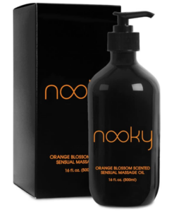 Nooky Orange Blossom Massage Oil 16oz with box