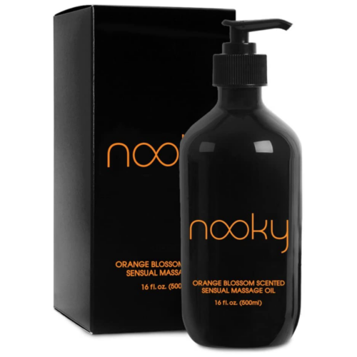 Nooky Orange Blossom Massage Oil 16oz with box