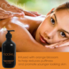 Nooky Orange Blossom Massage Oil 16oz for younger looking skin