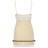 Obsessive Carmelove Beige Soft Chemise with Thong back