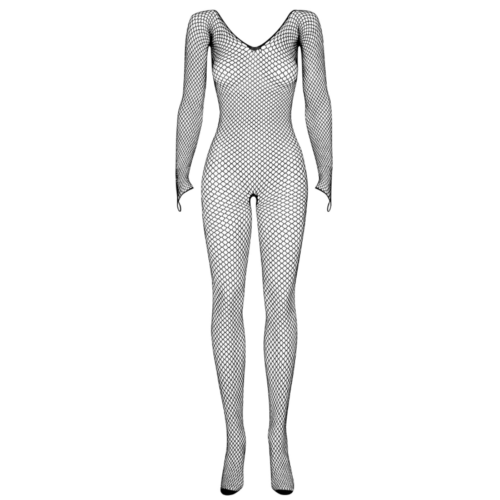 Obsessive Long Sleeved Crotchless Bodystocking N109 front