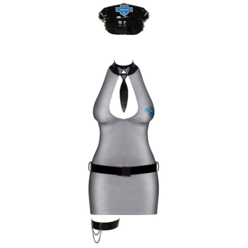 Obsessive Women's Police Dress Costume front
