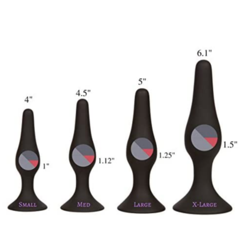 Real Vibes Anal Trainer Kit sizes