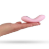 SVAKOM Echo Clitoral Vibrator Pale Pink in hand