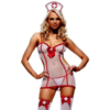 Sexy Nurse Sheer Uniform Costume Set