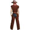 Smiffys Fever Male Ride 'Em High Cowboy Costume back