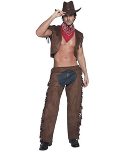 Smiffys Fever Male Ride 'Em High Cowboy Costume