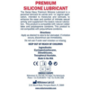 Swiss Navy Premium Silicone Lubricant 2oz label