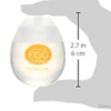 TENGA Easy Beat Egg Lotion Personal Lubricant size