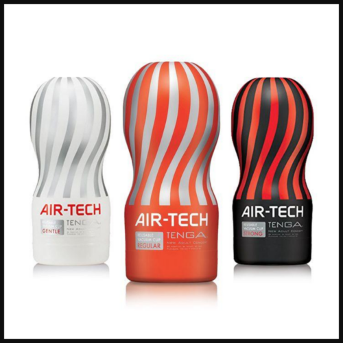 Tenga Air Tech Reusable Vacuum Cup trio